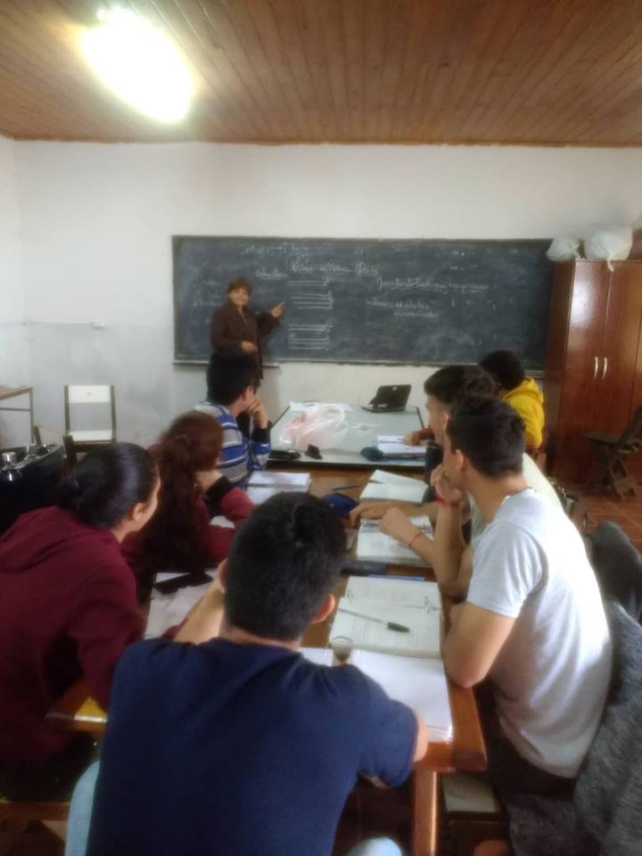 La Rima Jotabé en la Escuela Secundaria de Corrientes (Argentina)